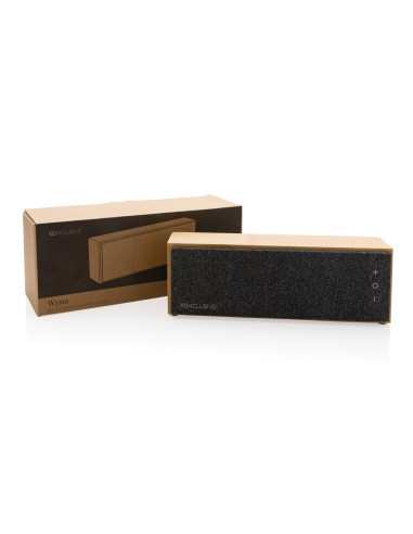 Speaker wireless 10W Wynn in bambù